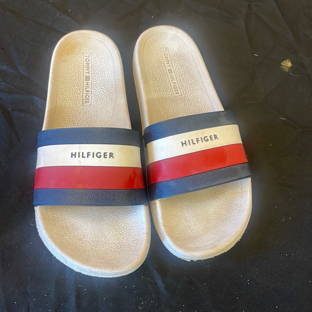 Tommy Hilfiger Slides! Mens 10